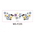 World Cup football temporary tattoo sticker fan cheering face sticker sports decor 1pc - WS-F155 / 160*60mm