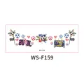 2026 World Cup Soccer Face Tattoo Stickers Fan Cheer Temporary Decals Sports Party - WS-F159 / 160*60mm