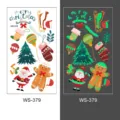 Kids Christmas luminous tattoo stickers glow in the dark temporary holiday party decal - WS-379 / 1 Piece
