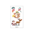 Noel enfants dessin anime impermeable tatouages temporaires colores mignons autocollants art - Style WS-013 (WS-013)