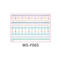 Ostern Glitzer temporäre Tattoo-Aufkleber Bogen mit niedlichen Hasen und Mustern. - WS-F065