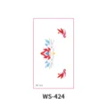 Sticker visage style Dunhuang maquillage Hanfu traditionnel décalcomanie frontale SKU - Bindi Dunhuang (WS424) / 105*60mm