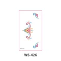 Dunhuang Style Enfants Performance Front Yeux Tatouage Temporaire Autocollant Fleur Hanfu Decal - Bindi Dunhuang (WS426) / 105*60mm