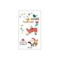 Tatouages temporaires de Noël pour enfants autocollants de dessin animé étanches fête - Style WS-020 (WS-020)