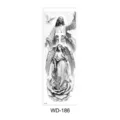 Waterdichte tijdelijke tattoo sticker volledige arm zwart wit religieus ontwerp lichaam art - Jezus Engel Religieuze Stijl (WD-186) / 170x480mm