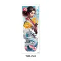 Volledige Arm Tijdelijke Tattoo Sticker Geisha Draak Waterdicht Lichaam Kunst Variant - Geisha Samurai Draak Stijl (WD-223) / 170x480mm