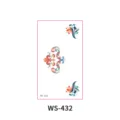 Autocollant de front de style Dunhuang maquillage traditionnel chinois pour enfants. - Bindi Dunhuang (WS432) / 105*60mm
