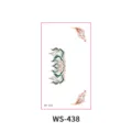 Autocollant de tatouage visage style Dunhuang, belle decoration pour enfants Hanfu. - Bindi Dunhuang (WS438) / 105*60mm