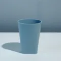 Minimalist blue plastic cold water cup home daily use durable simple tumbler design - Blue Water Cup