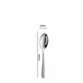 Stainless steel dinner spoon with textured diamond handle elegant western tableware 149mm - Silver Tea Spoon