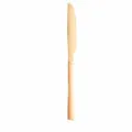 Cuchillo para bistec occidental de acero inoxidable en oro rosa, 222mm de longitud. - Cuchillo de Mesa / Rosa oro