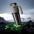 1000ml Large Stainless Steel Tumbler Cyberpunk Style Vacuum Insulated Travel Water Bottle - Cyber Car Tumbler with Ceramic Liner - Data Source 1000ml