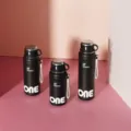Großes Fassungsvermögen 316 Edelstahl Isolierflasche tragbare Thermoskanne Becher - 600ml / Schwarz