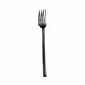Tenedor de Cena de Acero Inoxidable Negro Mate Cubierto Sencillo 212mm - Tenedor de Mesa / Negro