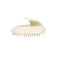 Ergonomische hoofdmassageborstel en shampooborstel in beige kleur voor dagelijkse haarverzorging. - Shampoo Massageborstel / 1 Stuk