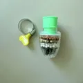 Filtro acqua universale per rubinetto con sfere minerali multistrato e connettore verde. - Scatola Singola / Verde