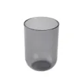Transparante grijze mondspoelbak minimalistische tandenborstelhouder voor de badkamer - 301-400ml / Transparant Grijs