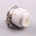 Adattatore per rubinetto universale con fascetta stringitubo in metallo per filtro acqua lavandino - Connettore universale / Regular