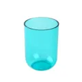 Cyaan transparante kunststof mondspoelbeker, eenvoudige huishoudelijke badkamer beker variant - 301-400ml / Transparant blauw
