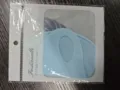 Ice silk 3D sun protection face mask, breathable seamless summer UV block blue face mask. - Blue