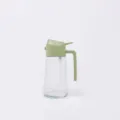 Groene glazen olie spuit en giet fles, multifunctionele keukendispenser voor koken. - 470ml / Groen