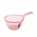 Mestolo d'acqua in plastica rosso trasparente per uso domestico addensato cucina - Rosa