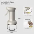 Giraffe oliespuit fles 280ml wit glas keuken fijn nevel spray voor koken barbecue - 280ml / Wit