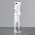 Clear continuous spray bottle 300ml hair styling water mister fine mist plant spray - 300ml / Frosted White