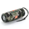 Tragbarer kabelloser Bluetooth Lautsprecher mit Camouflage Muster und starkem Bass. - Camo Grün