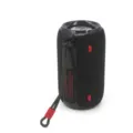 Tragbarer kabelloser Bluetooth Lautsprecher mit wasserdichtem Design und starkem Bass. - Schwarz