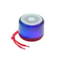 Kompakter mini Bluetooth Lautsprecher kabellos outdoor Bass Audio Detailansicht - Rot