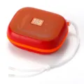 Tragbarer Outdoor Bluetooth Lautsprecher mit wasserdichtem Design und roter Macaron Farbe. - Rot