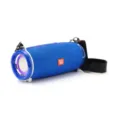 Tragbarer Outdoor Bluetooth Lautsprecher mit starkem Bass und T&G kabelloses Audio. - Blau