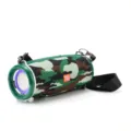 Tragbarer kabelloser Outdoor Bluetooth Lautsprecher mit Tarnmuster und starkem Bass. - Camouflage