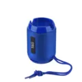 Tragbarer kabelloser blauer Bluetooth-Lautsprecher mit Trageband für Outdoor und Desktop. - Blau