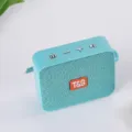 Tragbarer Mini Kabelloser Bluetooth Lautsprecher in Hellblau mit T&G Markendesign. - Grün