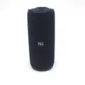 Tragbarer kabelloser Bluetooth Lautsprecher mit tiefem Bass, wasserdichtes Netzdesign für Party. - Blau