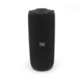 Tragbarer kabelloser Bluetooth-Lautsprecher mit starkem Bass und wasserdichtem Design. - Schwarz