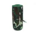 Tragbarer Camouflage Bluetooth Lautsprecher mit Stoffgeflecht und wasserdichtem Design outdoor. - Camouflage
