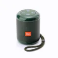 Mini tragbarer wasserdichter Bluetooth Lautsprecher mit Trageband Outdoor Subwoofer grün - Grün