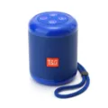Tragbarer kleiner Bluetooth Lautsprecher mit Handschlaufe kabelloser Outdoor Subwoofer - Blau