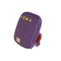 Altoparlante Bluetooth senza fili viola con clip, variante di mini cassa acustica da esterno - Viola