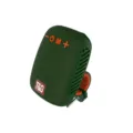 Altoparlante Bluetooth portatile da esterno con clip, mini subwoofer wireless audio. - Verde Scuro