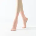 Pink morandi yoga socks with non-slip grip dots for women fitness and indoor floor wear. - One Size / Grapefruit