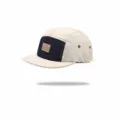 Beige 5-Panel schnelltrocknende Baseballcap mit kurzem Schirm, atmungsaktiver Streetwear Hut. - Verstellbar / Beige