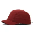 Summer short brim baseball cap retro soft top solid color quick dry sun protection hat - Regular Size / Burgundy