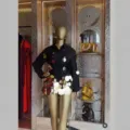 Black long sleeve shirt and gold sequin skirt set, fashionable boutique clothing for women. - S / Tops / Black