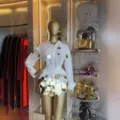 Trendy women long sleeve white shirt and gold sequin skirt two piece set for vacation style. - S / Tops / White
