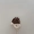 Carino cappello lavorato a maglia di dinosauro per bambini autunno inverno cappello caldo - Consigliato per 1-4 anni / Marrone
