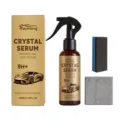 RayHong Auto Keramik Beschichtung Set 100ml Hydrophober Lackschutz Spray mit Schwamm - Keramisches Beschichtungsmittel 100ml + Schwamm + Handtuch